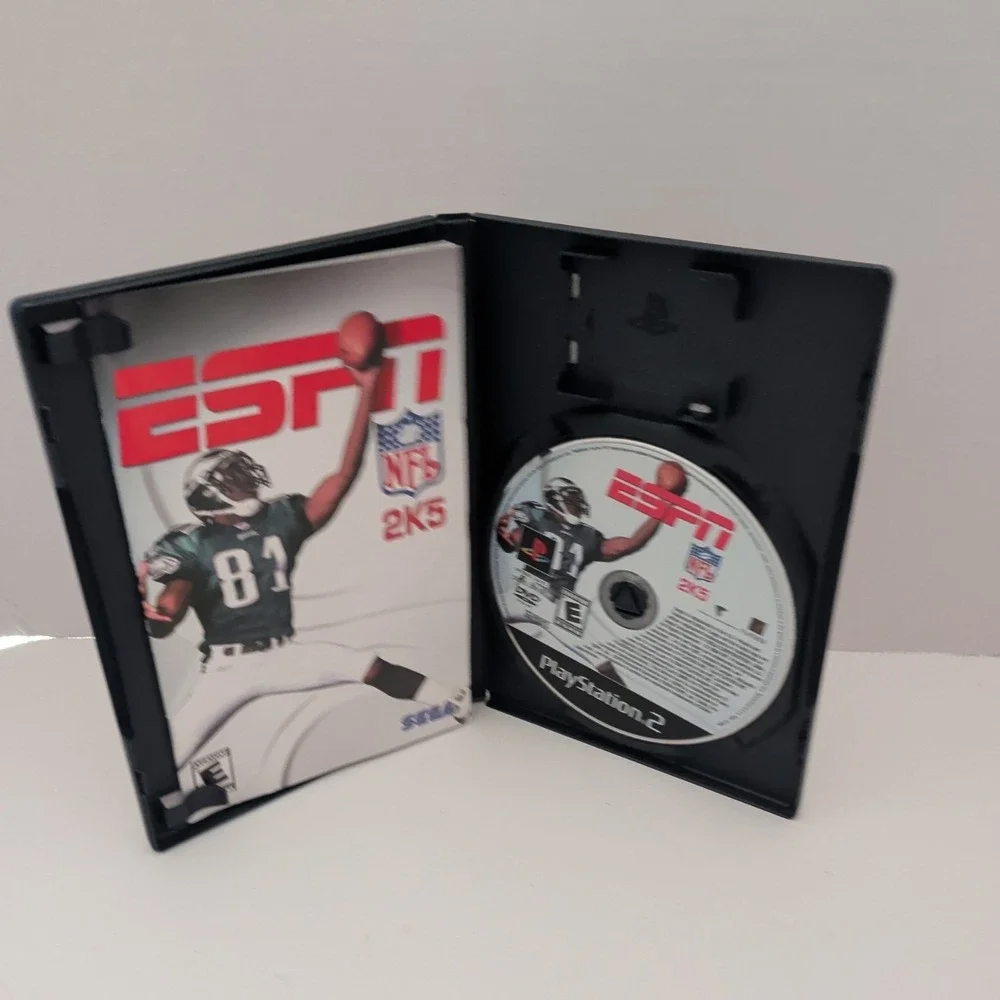 ESPN NFL 2K5 Sony PlayStation 2 PS2 Complete With Manual CIB Sega Sports